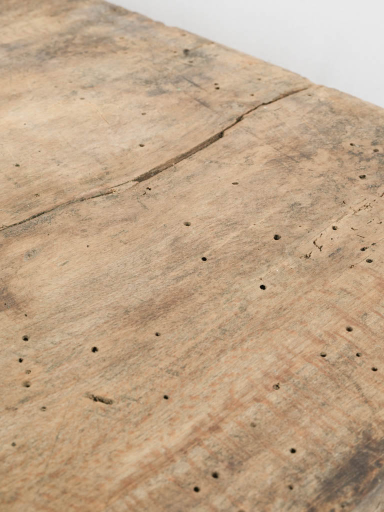 Antique French chopping board block