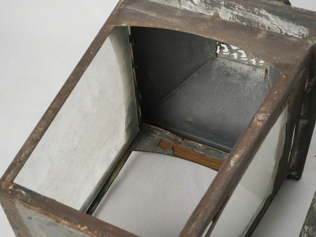 Warm ambiance pillar candle lanterns