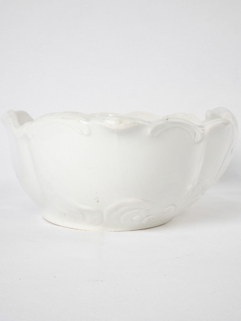 Vintage Creil Montreuil large bowl