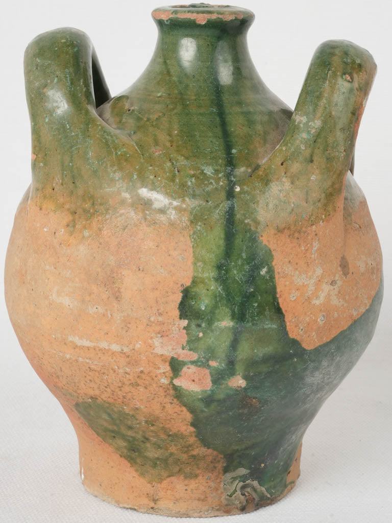 19th Century Tiny Green Glazed Pottery