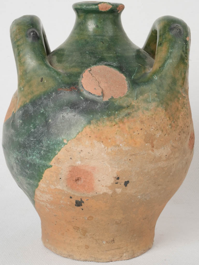Charming Old Terracotta Oil Vessel