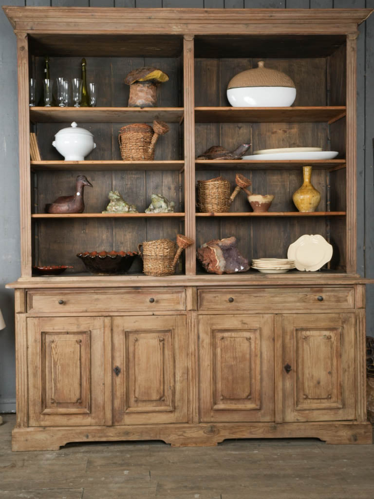 Refined French-style pine cabinet