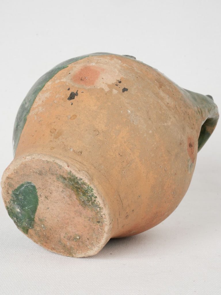 Small Aged Terracotta Oil Jar