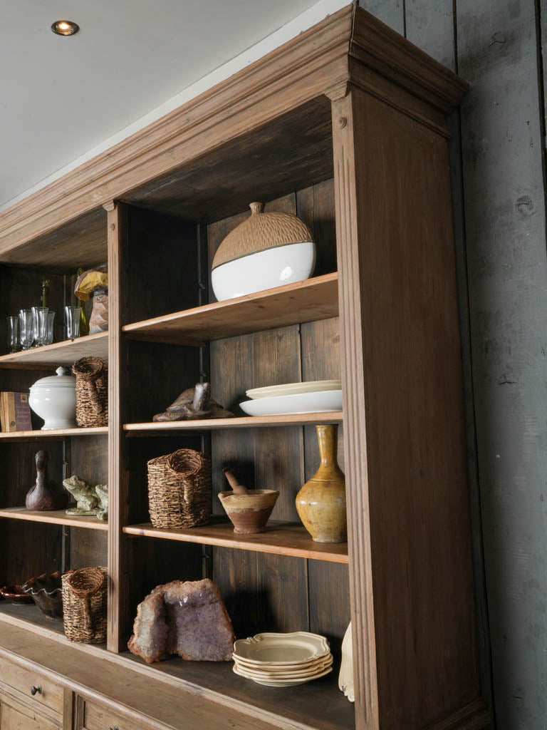 Timeless vintage-style pine sideboard