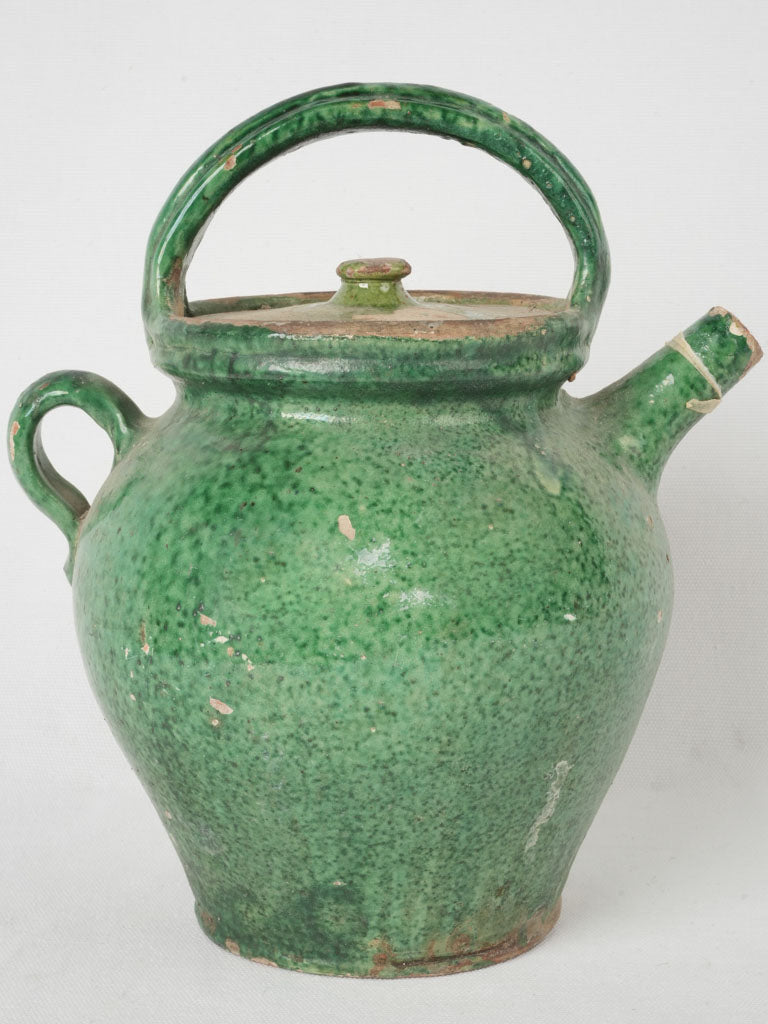 Charming, Aged, Unique, Ceramic, Ewer