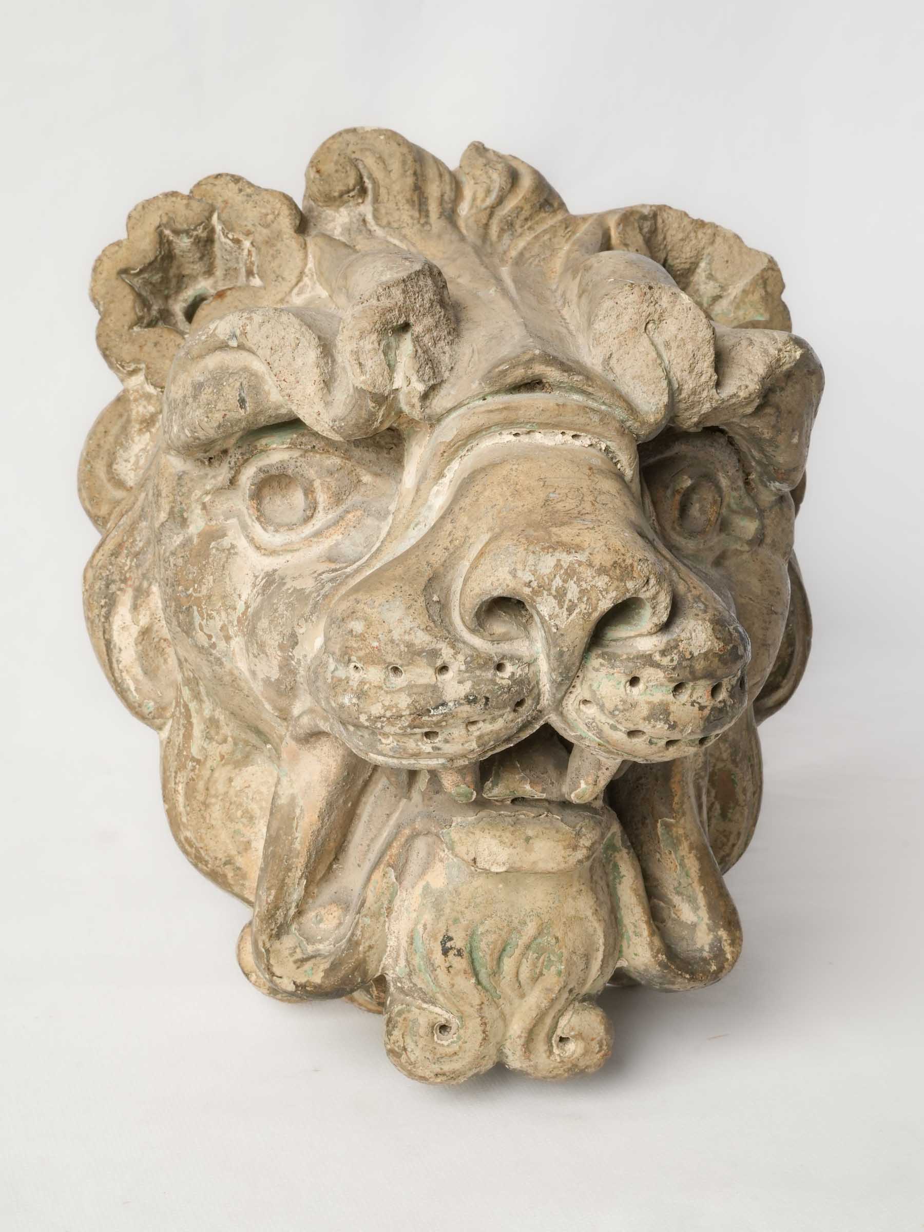 Historical terracotta architectural ornament