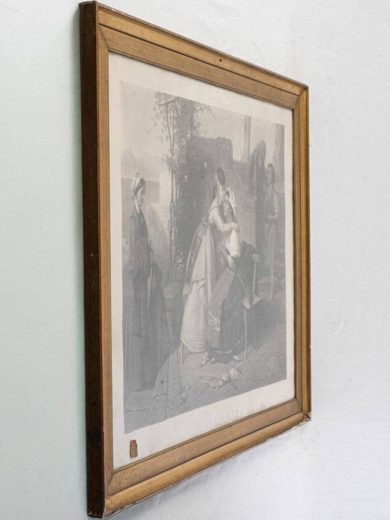 Traditional French narrative illustration