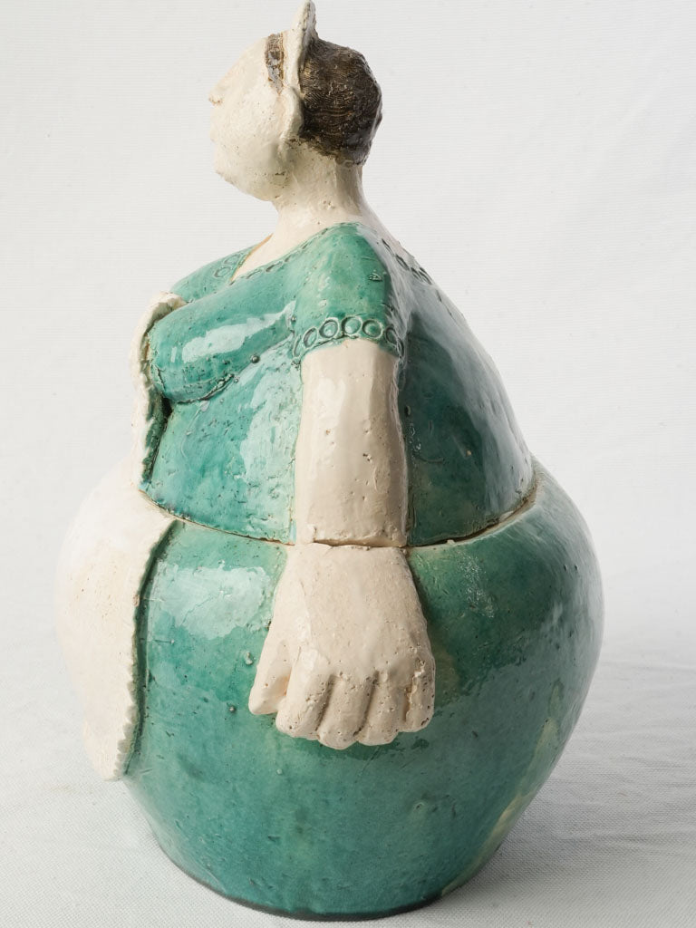 Artistic glazed kitchenware