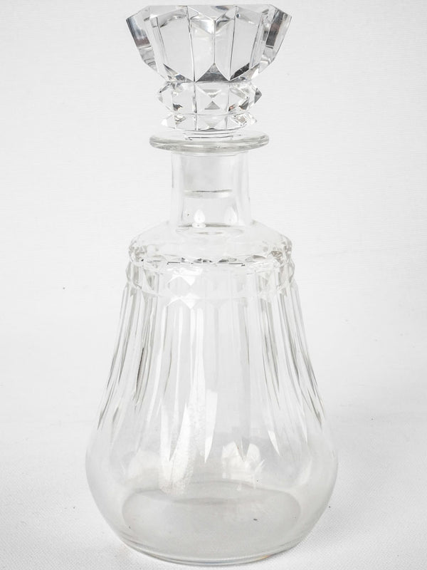 Antique signed Baccarat crystal decanter