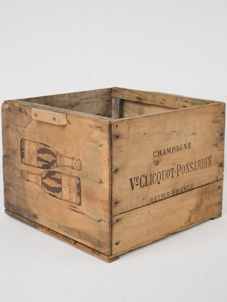 Vintage Veuve Clicquot Champagne crate