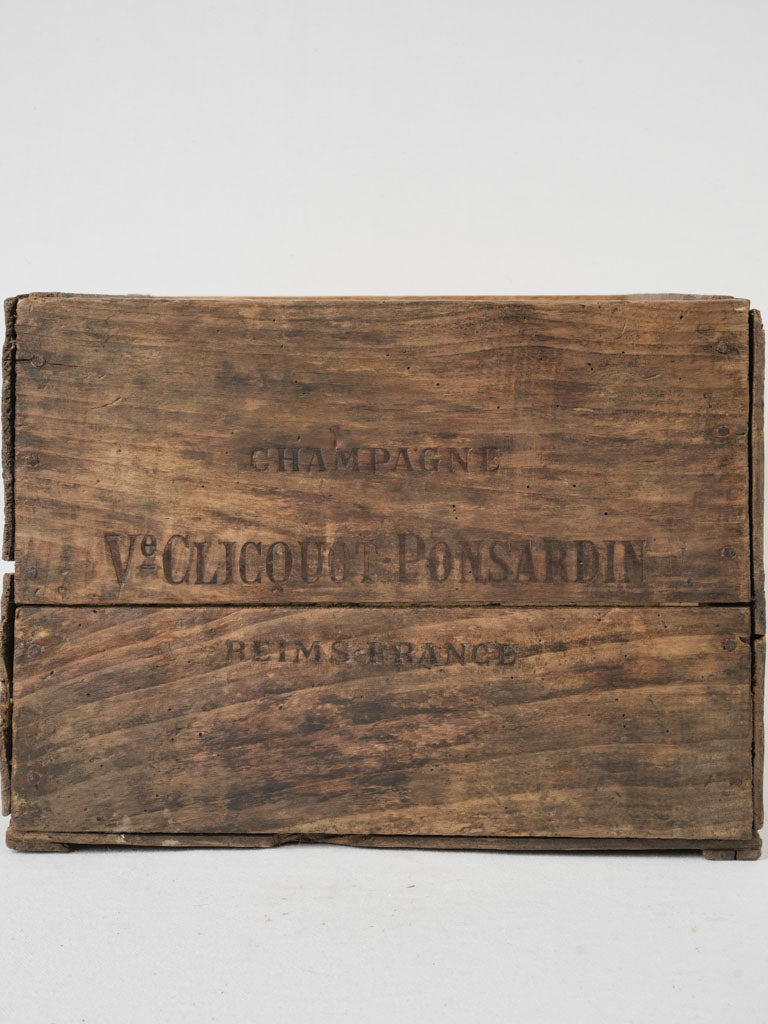 Uncommon Veuve Clicquot wine case