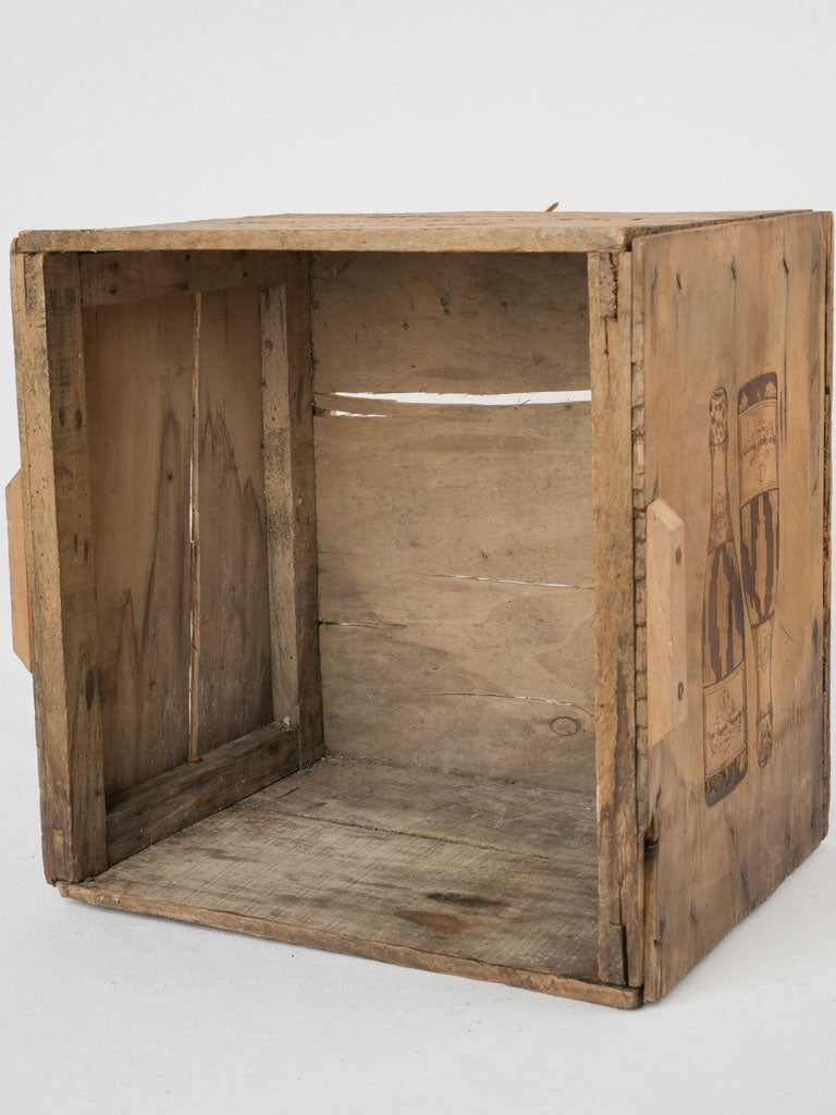 Original vintage Veuve Clicquot wine crate