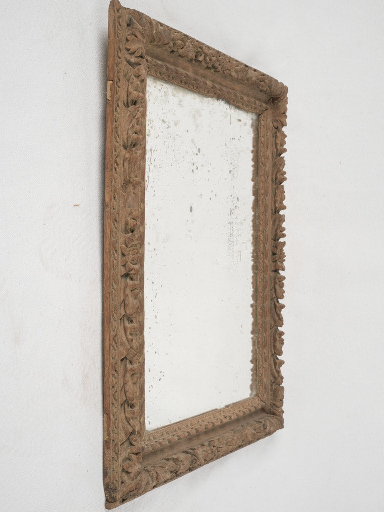Elegant vintage carved mirror