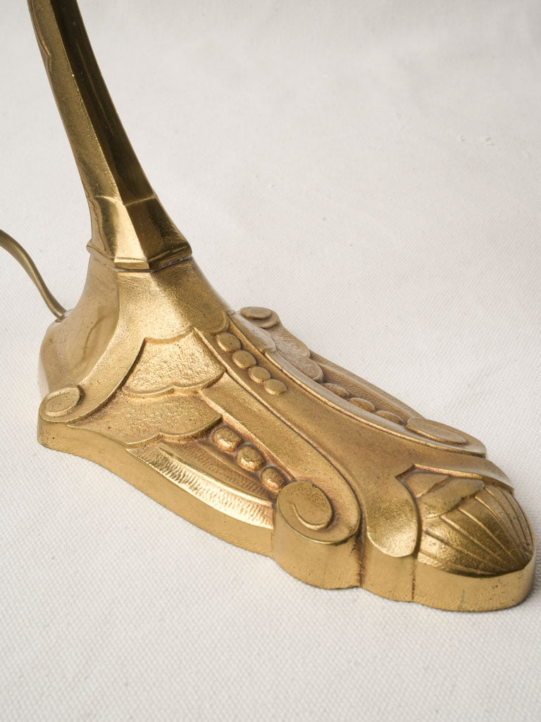 Ornamental eagle bronze lamp