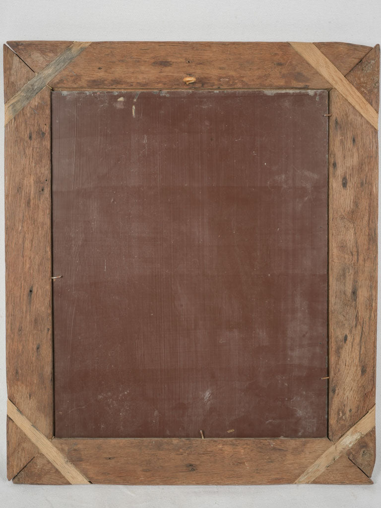 Charming period floral frame mirror