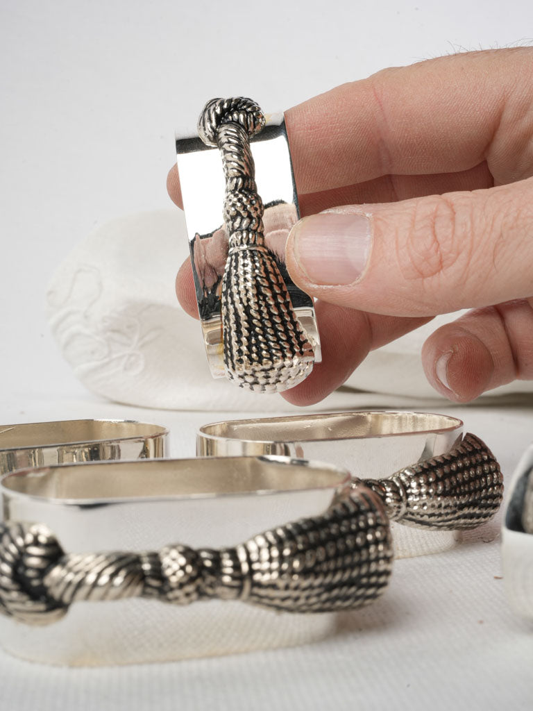 Elegant vintage-inspired napkin holders  