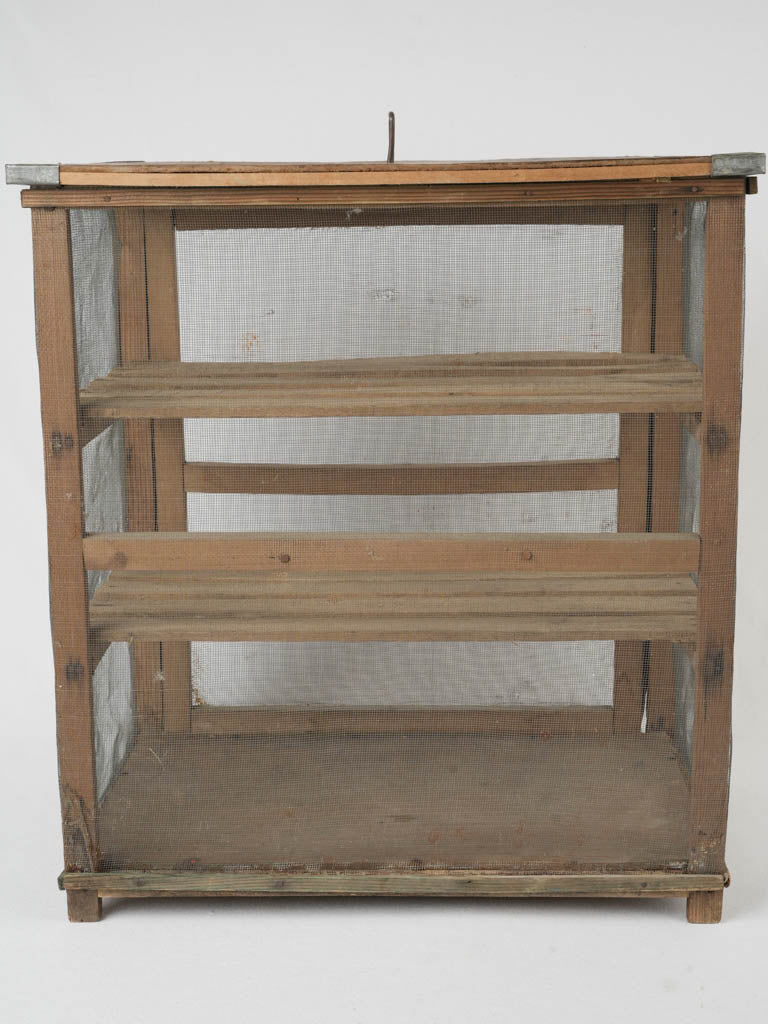 Rustic wooden cheese keeper