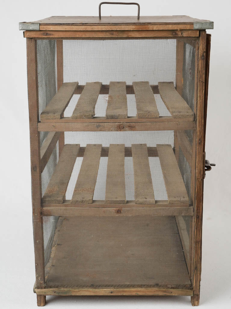Vintage-style wooden cheese house