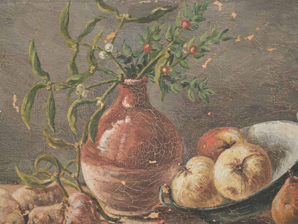 Soulful country-style dining painting