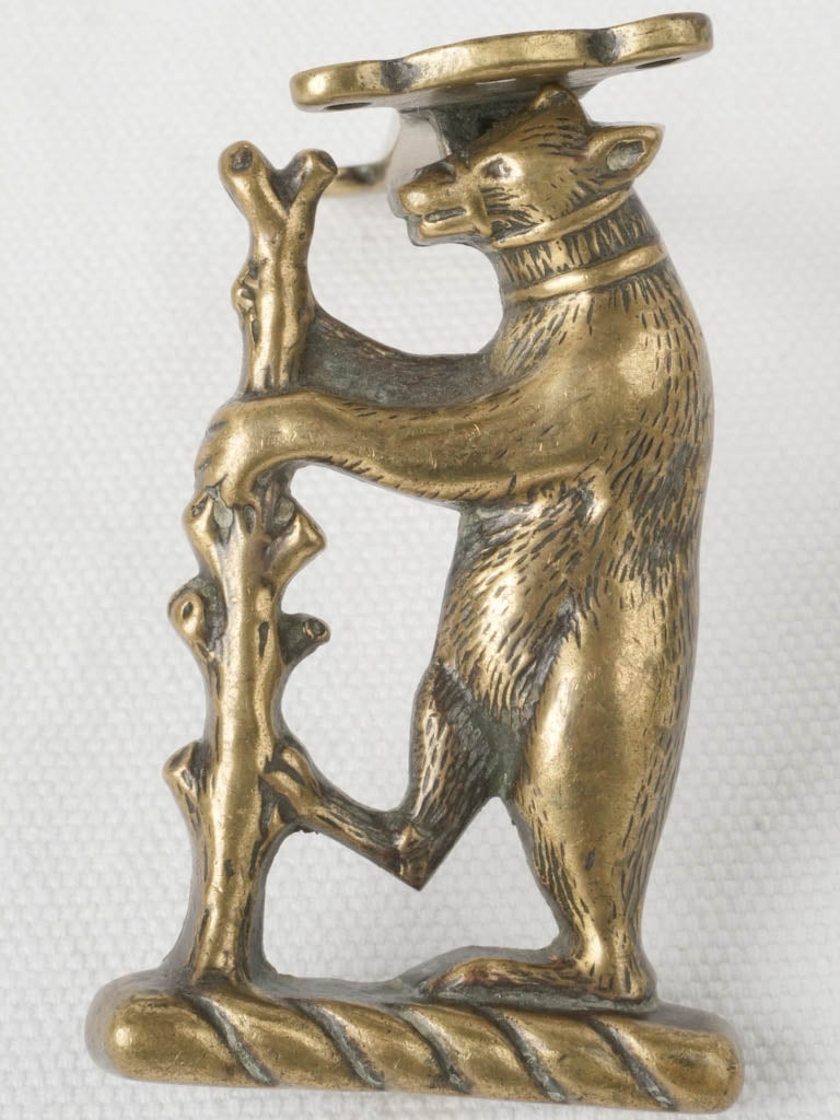 Antique English Brass Door Knocker