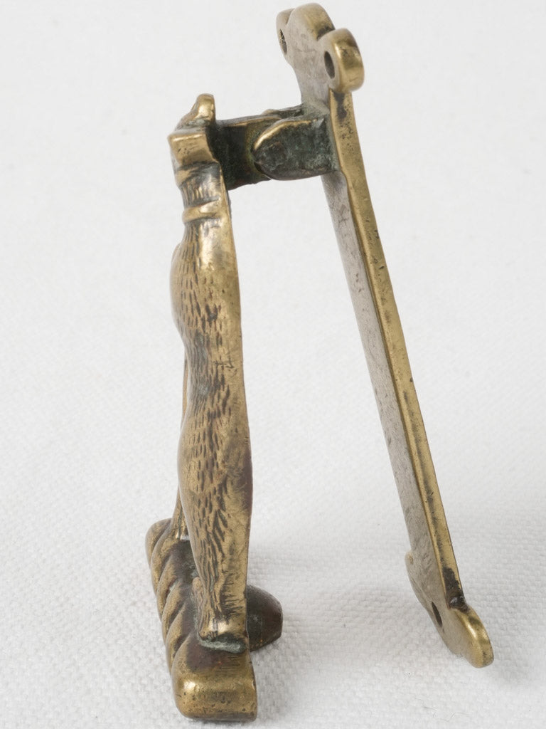 Authentic Muzzled Bear Brass