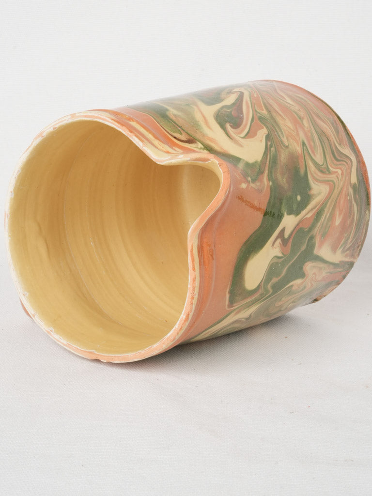 Handcrafted Marbled Ceramic Water Jug