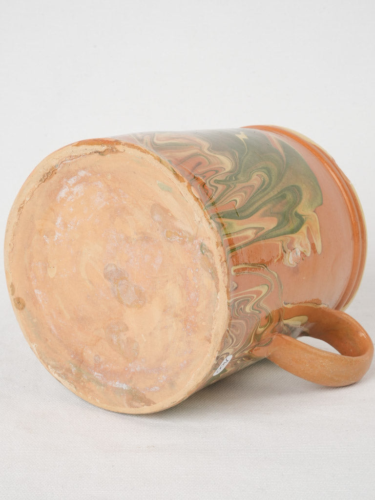 Collectible French Rustic Pottery Pitcher