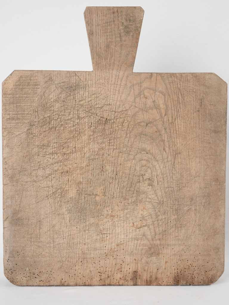 Huge antique French cutting board 20½" x 16¼"
