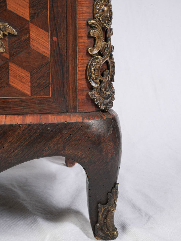 Authentic age-worn secrétaire