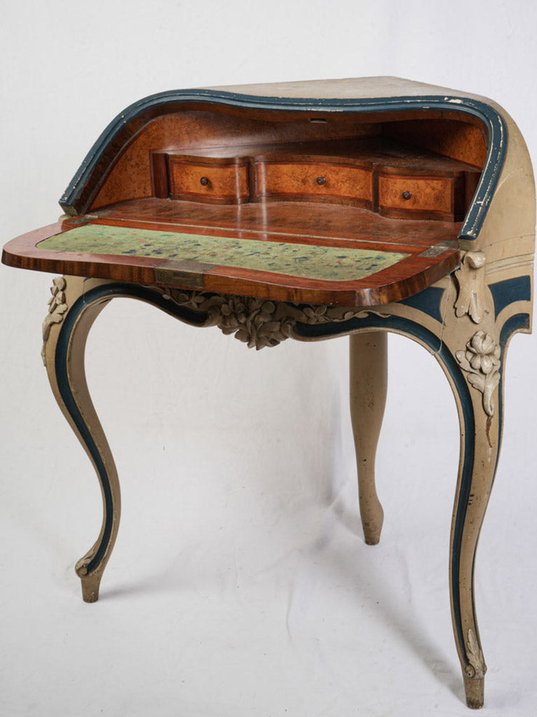 Early 19th Century Provençal Lady's Desk w/ Original Paint - 36½"