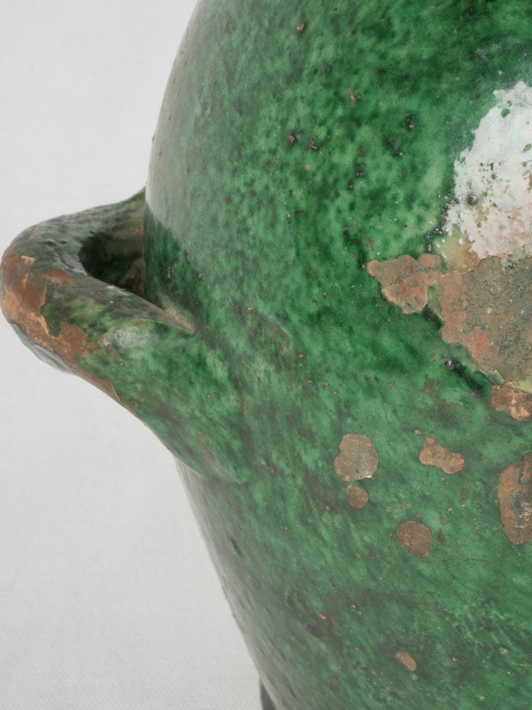 Spiritual 19th-Century Terracotta Conscience Jug