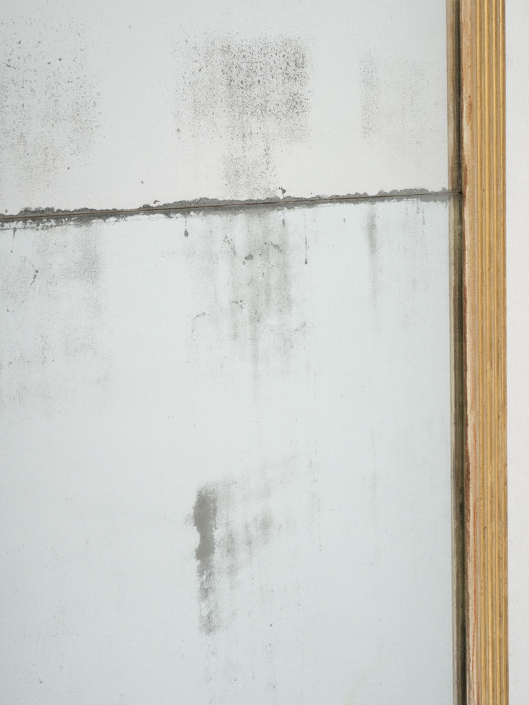 Aged patina giltwood frame