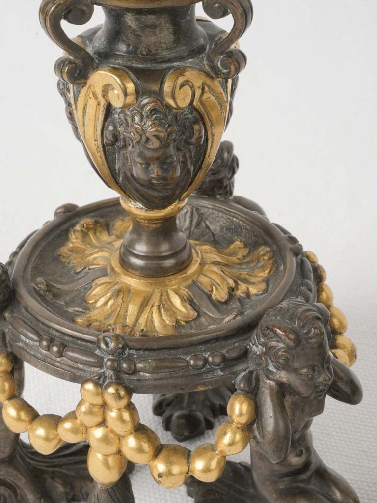 Timeless Neo-Renaissance Faun Candelabra