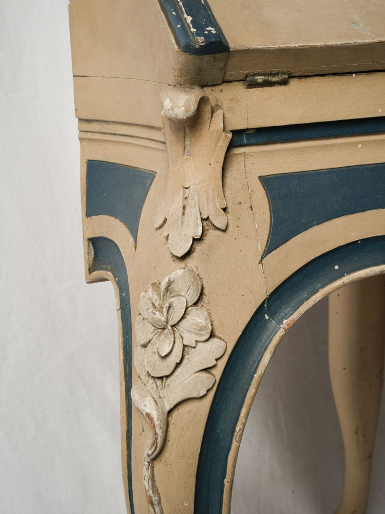 Minor wormholes antique desk