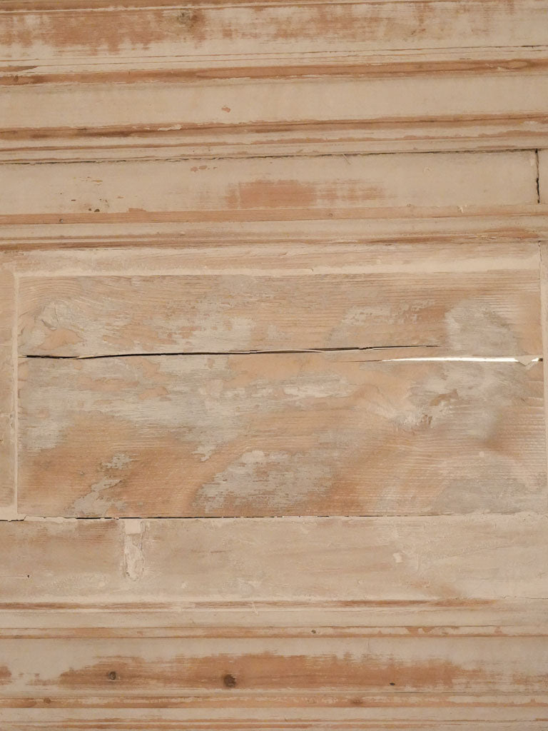 Subtle molding trumeau mirror