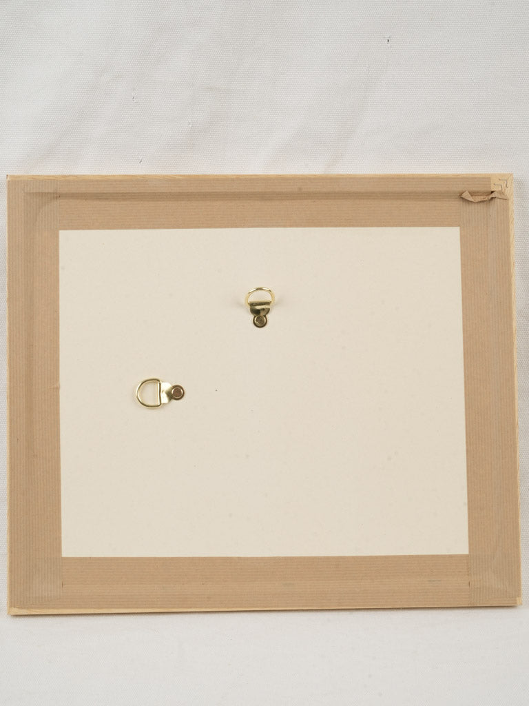 Small Contemporary Painting By Karibou - The Dog Who Would Not Hunt - 13½" x 15¾"