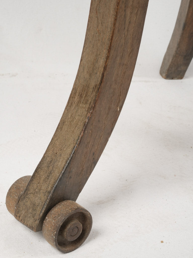 Patina-rich photography equipment stand