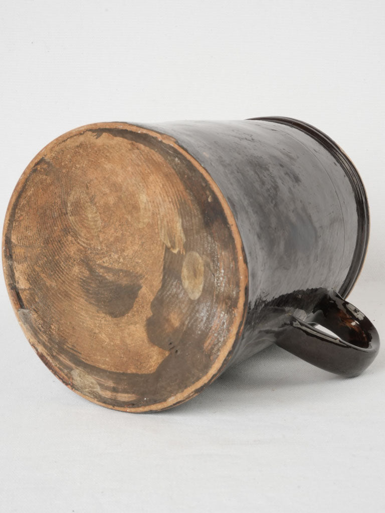 Unique historical terracotta French water urn