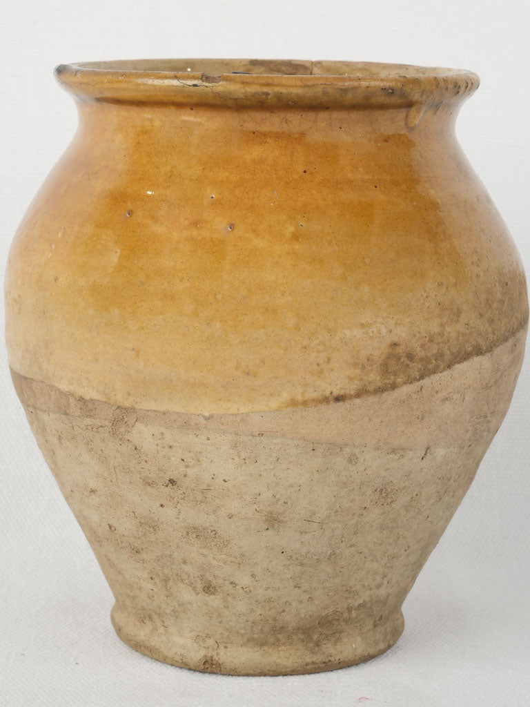Charming vintage ceramic jam container