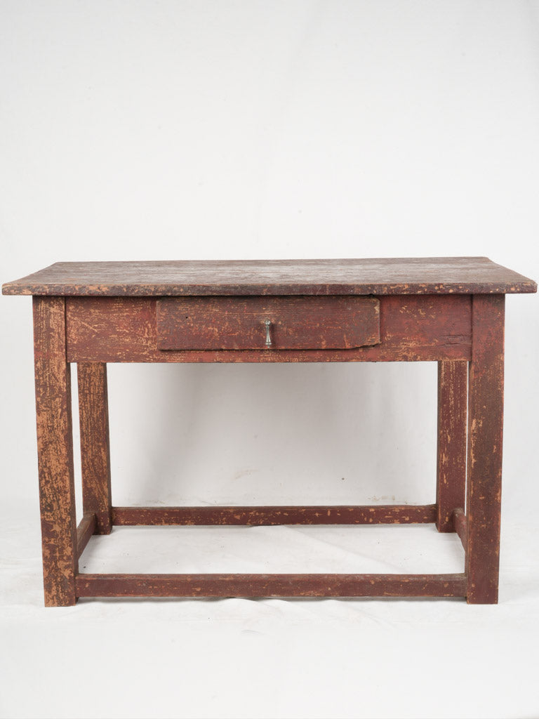 Antique painted wood table