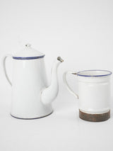 Provincial enamelware coffee pot collectible