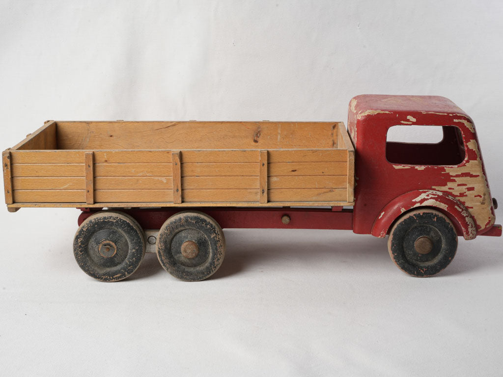 Aged patina toy vehicle  