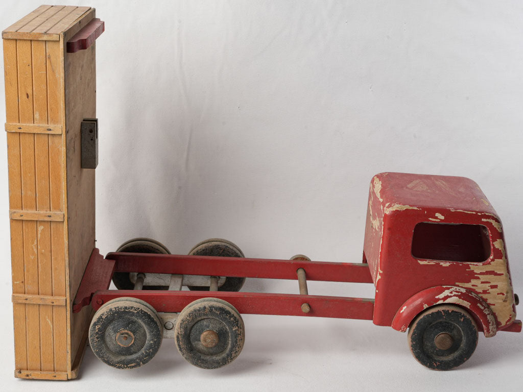 Timeless wooden toy artifact  