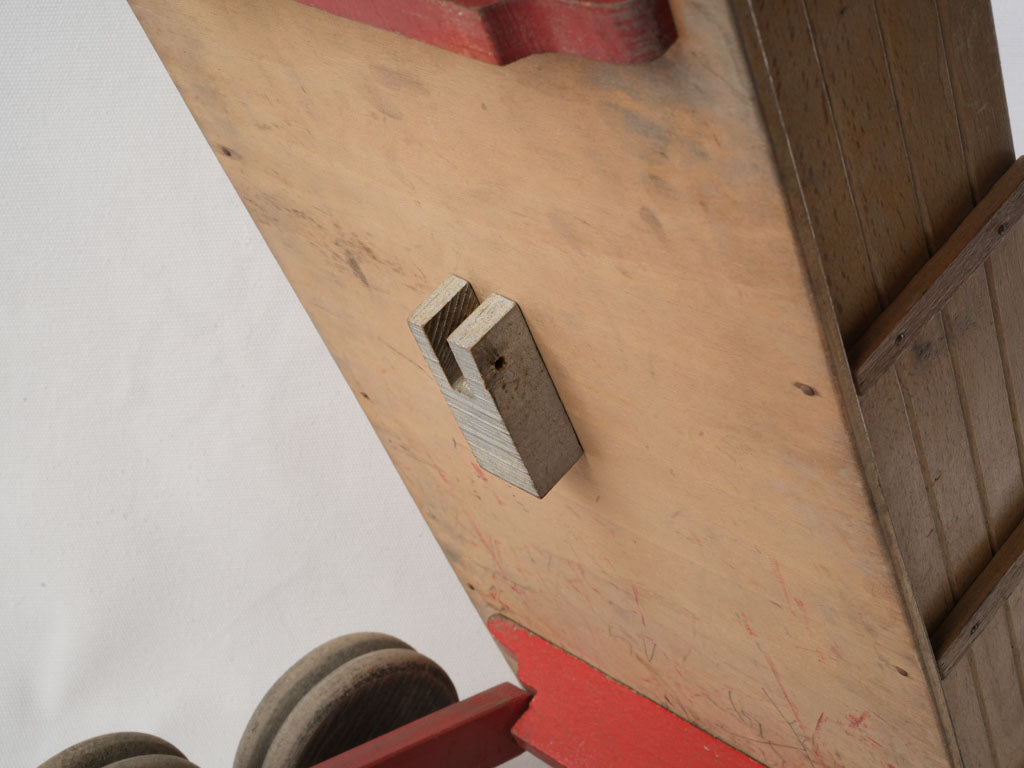Retro style wooden plaything  