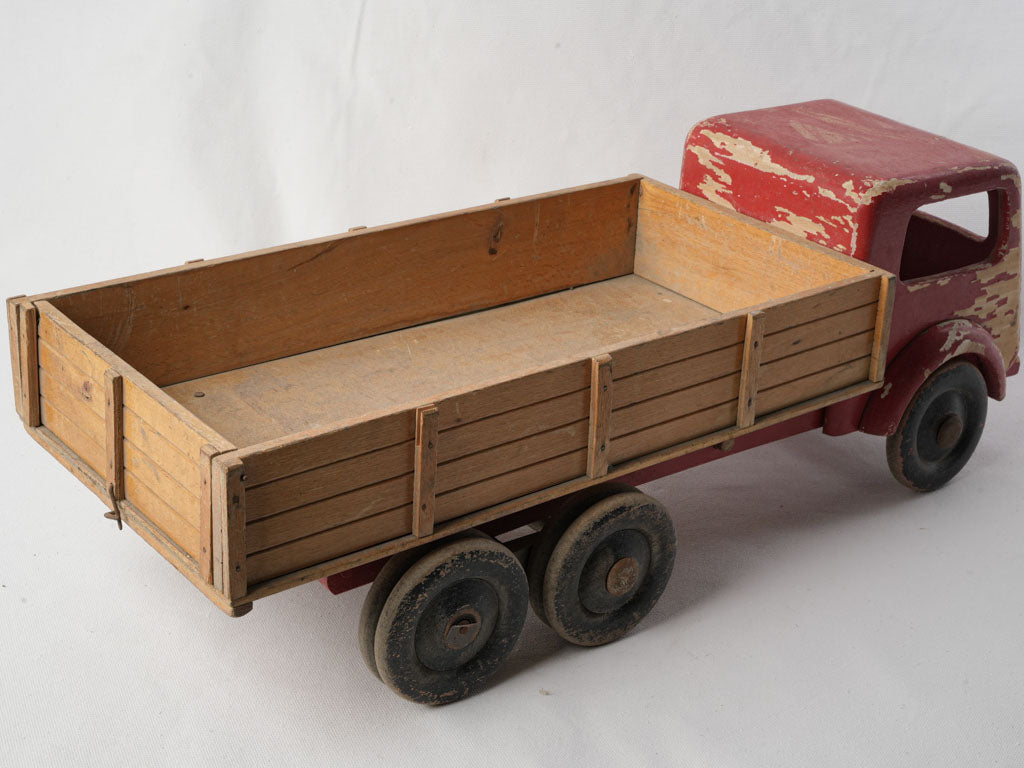 Classic wooden truck design  