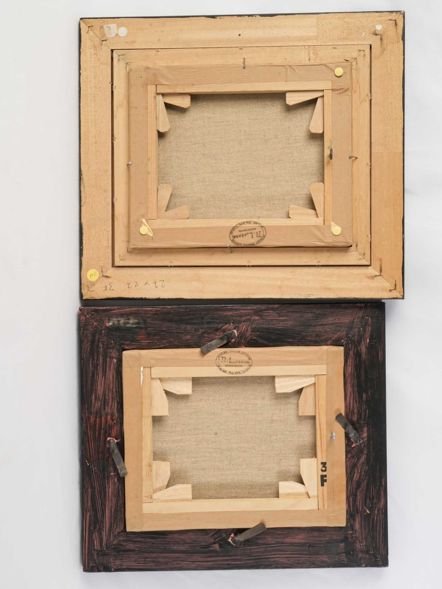 Pair of Petite Contemporary Flemish-Inspired Floral Still Lifes - 16¼" x 13¾"