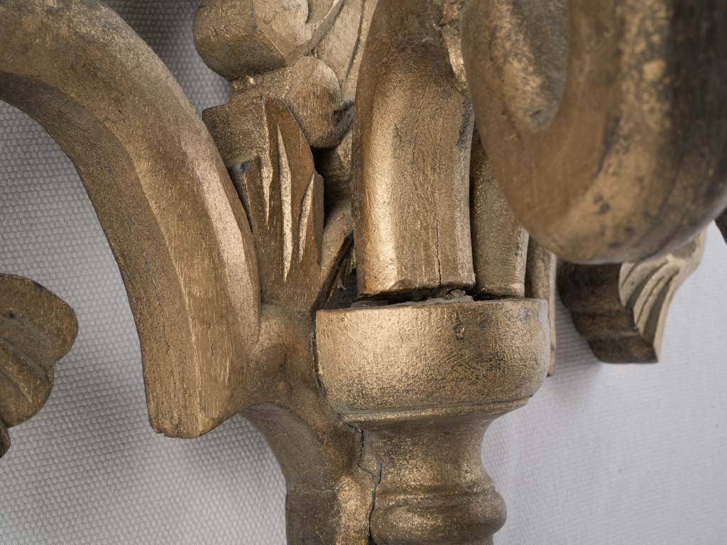 Romantic decorative vintage candle sconces