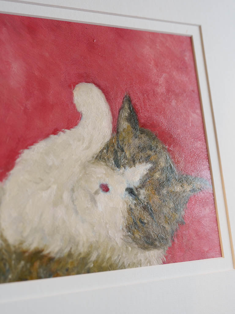 Small Contemporary Painting By Karibou - Tilun Tun - 14¼" x 14¼"