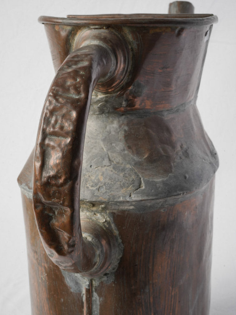 Decorative sturdy strap-handle canister