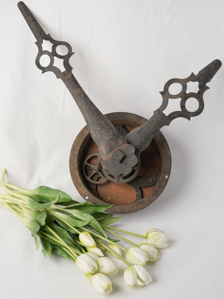 Antique industrial clock hands